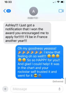 Success story for Line 4 in Human Design, Human Design Paris